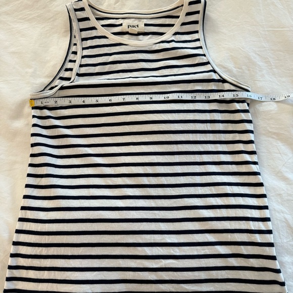 Pact Organic Cotton Striped Tank Top - Picture 4 of 8